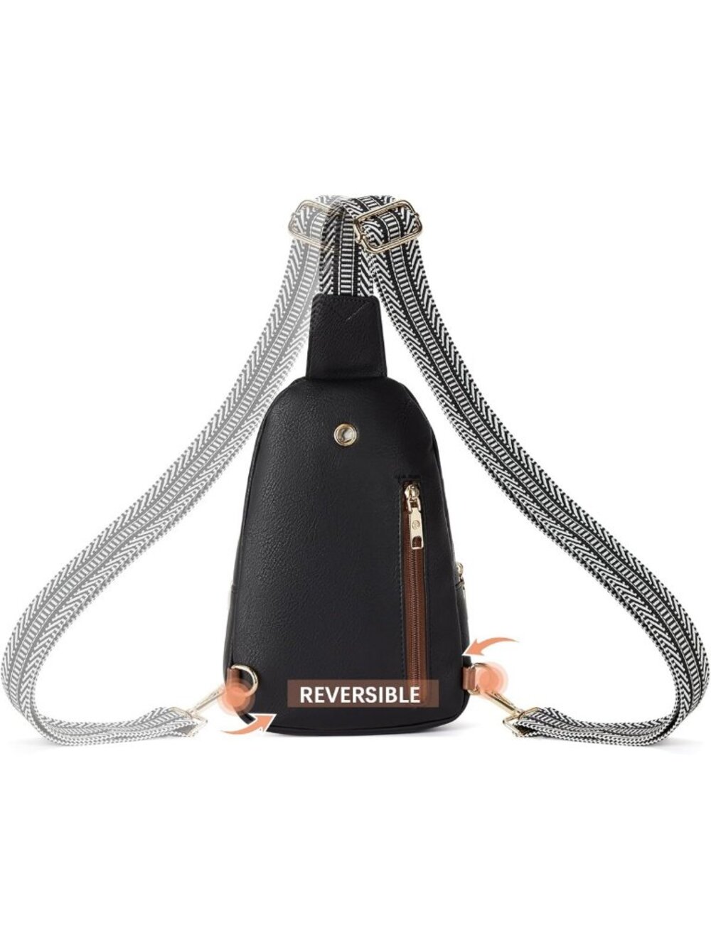 Stylish Leather Crossbody Sling Bag for Women | Anti-Theft, Lightweight - Picture 8 of 9